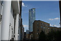 View of the Hotel Novotel Canary Wharf from Cuba Street