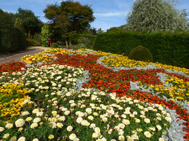 Flower display, Golden Acre Park