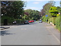 West Park Avenue at its junction with West Park Road in Roundhay, Leeds