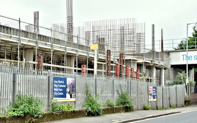The Sandford site, Belfast (August 2017)