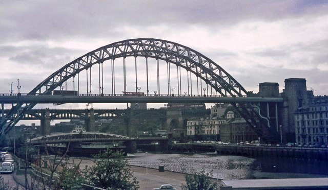 Tyne Bridge from Hillgate, Gateshead
