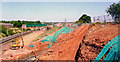 West Coast Main Line widening works, north of Lichfield, 2006