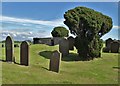 Kirkandrews - the old churchyard