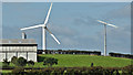 J6072 : Wind turbines, Carrowdore/Ballywalter (August 2017) by Albert Bridge