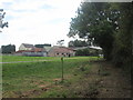 Approaching Rosecroft Farm on the bridleway from the northeast