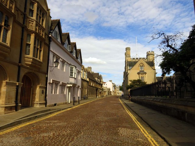 Merton Street in Oxford