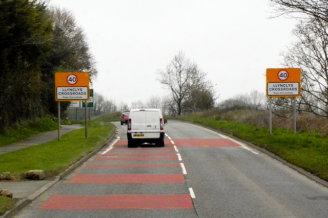 A483 Llynclys Crossroads