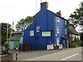 Distinctive blue house, Mitton Street, Stourport