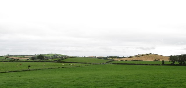 Drumlin landscape south-east of Abbacy Road