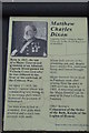 TQ5939 : Victoria Cross Grove - Matthew Charles Dixon VC by N Chadwick