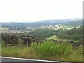 Snake Pass roadside, looking back at Glossop