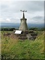 NS5335 : Gallow Law Cairn, south of Newmilns by G Laird