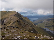 NH0168 : Ridge between Slioch and Sgurr an Tuill Bhain by Alec MacKinnon