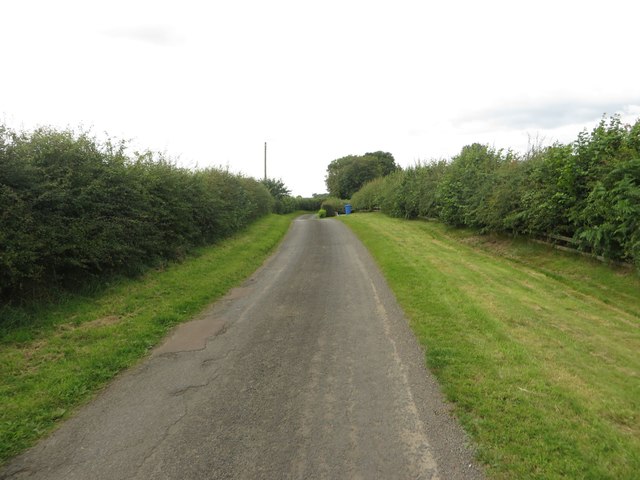 Country road south of Quarry House