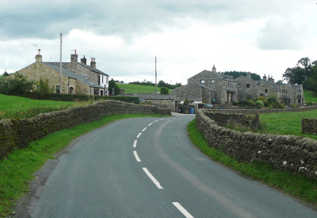 The B6478 on the outskirts of... © Humphrey Bolton :: Geograph Britain ...