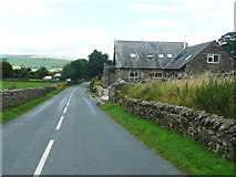 SD8056 : The B6478 and the former Wesleyan chapel, Wigglesworth by Humphrey Bolton
