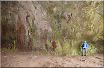 SM9801 : Pembroke Castle Wogan Cavern by M H Evans