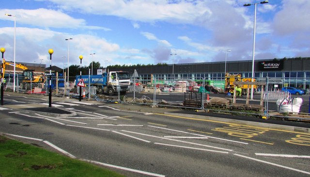 New development at Fife Central Retail Park, Kirkcaldy