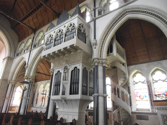 St Mary, Studley Royal - organ