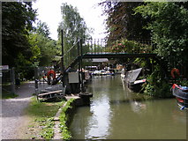 ST7862 : Canal Footbridge by Gordon Griffiths