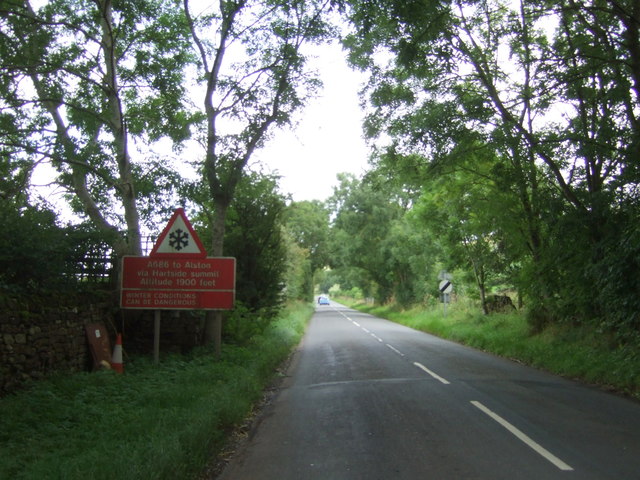 A686 towards Alston
