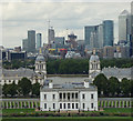 TQ3878 : View from Greenwich Observatory by Jim Osley
