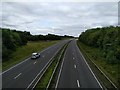 The A30, looking east, photographed from the old A30