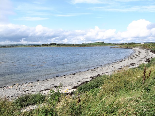 View WNW towards the head of Barr Hall... © Eric Jones :: Geograph Ireland