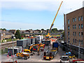 Raising Adamsdown footbridge