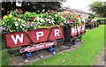 Roadside ornamental feature, East Wemyss