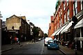 View up Boundary Street from Redchurch Street