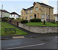 Houses above Tynybryn Road, Tonyrefail