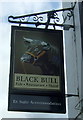 NZ0737 : Sign for the Black Bull public house, Wolsingham by JThomas