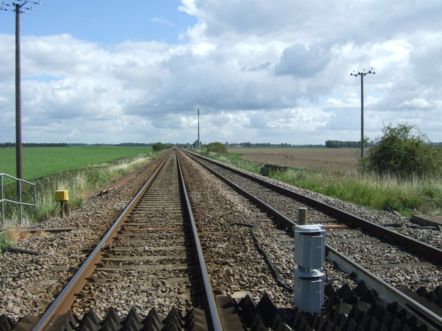 Railway towards Norwich