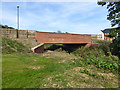 New road bridge over Gatwick Stream