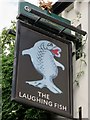 The Laughing Fish sign