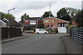 Junction of The Chestnuts and School Road, Miskin