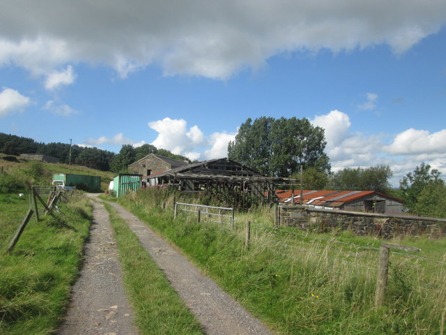 Crow Holes farm, near Hurstwood