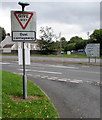 Junction in  Mwyndy