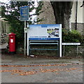 ST0480 : Information board in the centre of the village, Hensol Road, Miskin by Jaggery