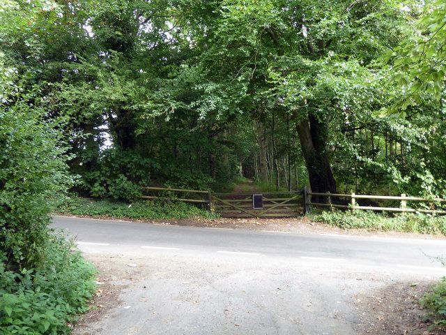 Gate at Crossing with Broomfield Road