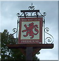 Sign for the Red Lion, Hockwold 