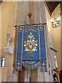 St Andrew, Oxshott: banner (a)