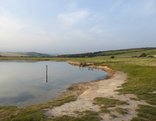 The lower Cuckmere valley