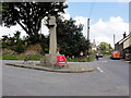 War Memorial Road Junction in Lydford