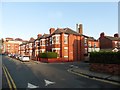 Terraced houses on Queen