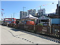 Cafes on the Royal Crescent Promenade, Margate