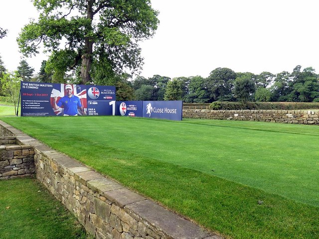 Publicity for British Masters 2017, Close House Golf Course