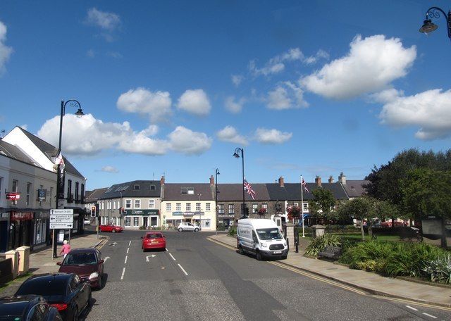 The northern end of Killinchy Street, Comber