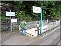 Underpass at Trehafod railway station